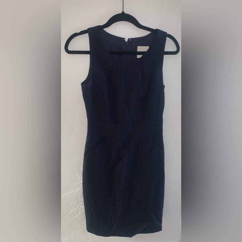 J Crew Navy Suit Dress